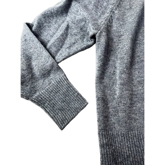 Paige Free People Womens Gray Wool Izabella Cowl Neck Off Shoulder Sweater Top M - Picture 11 of 16